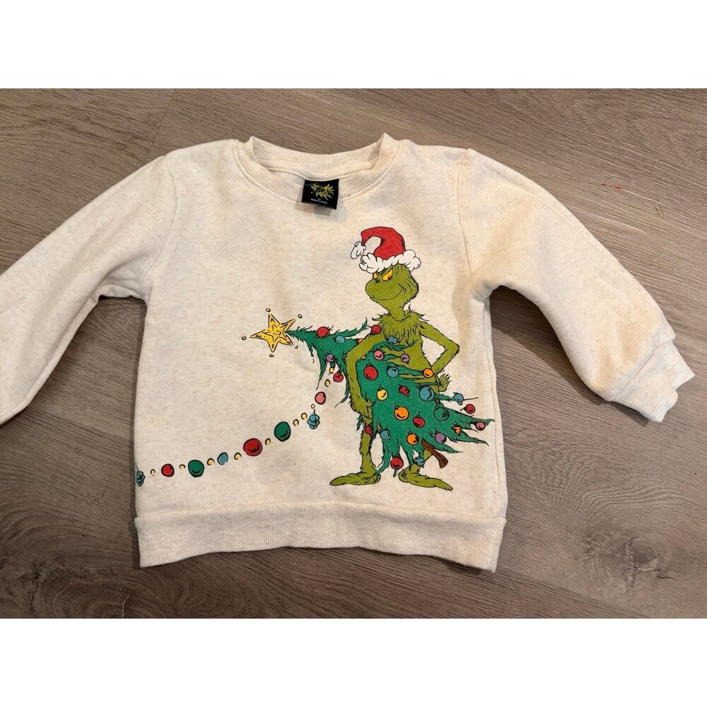 Grinch Sweater‎ Sweatshirt 3T GUC